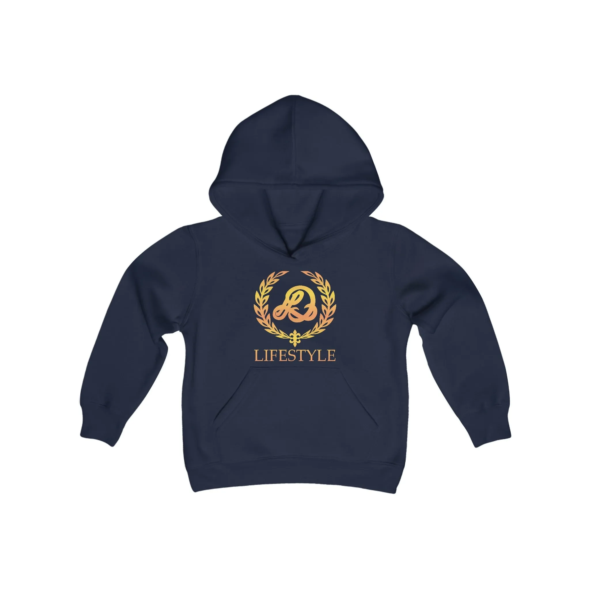 LD Lifestyle Youth Heavy Blend Hooded Sweatshirt