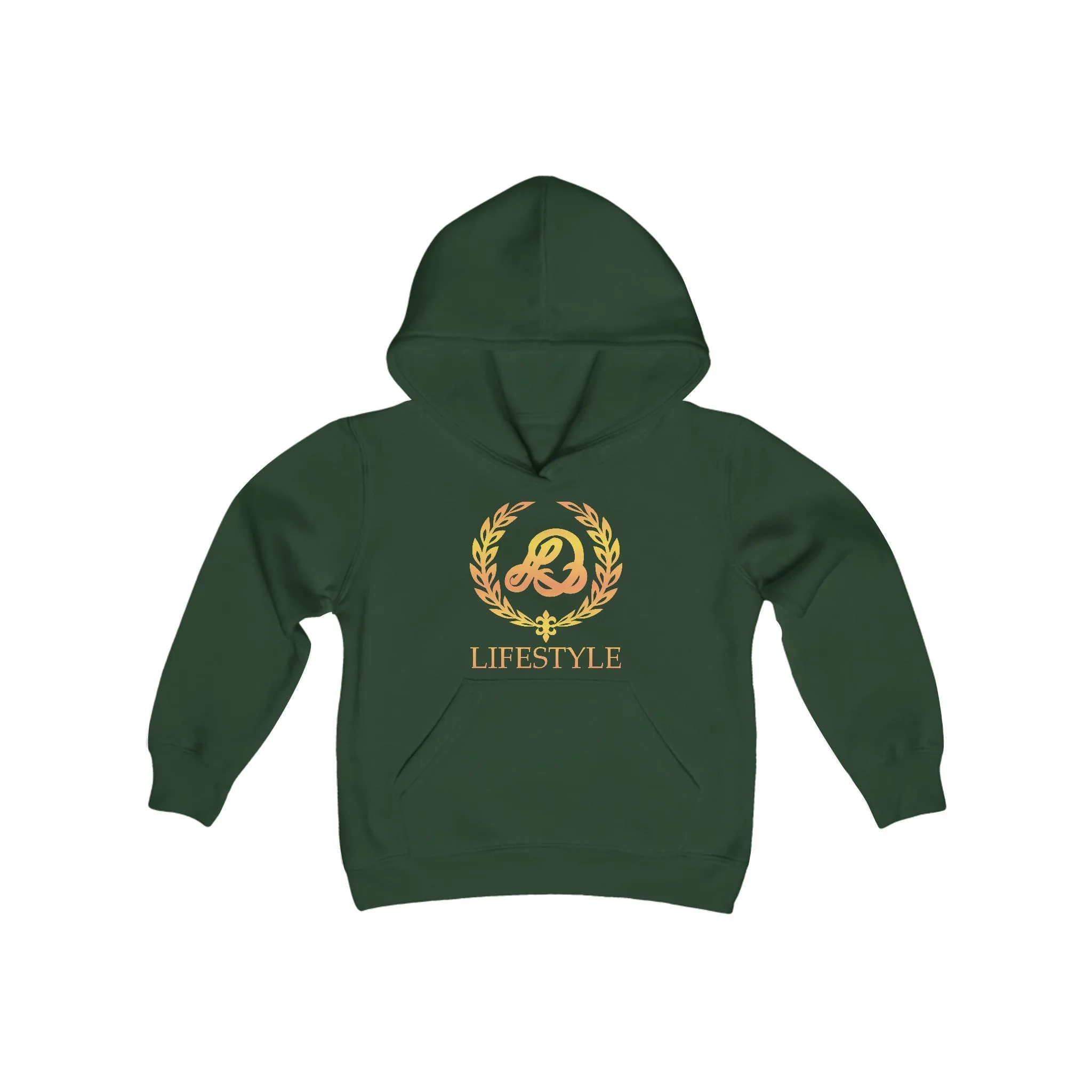 LD Lifestyle Youth Heavy Blend Hooded Sweatshirt