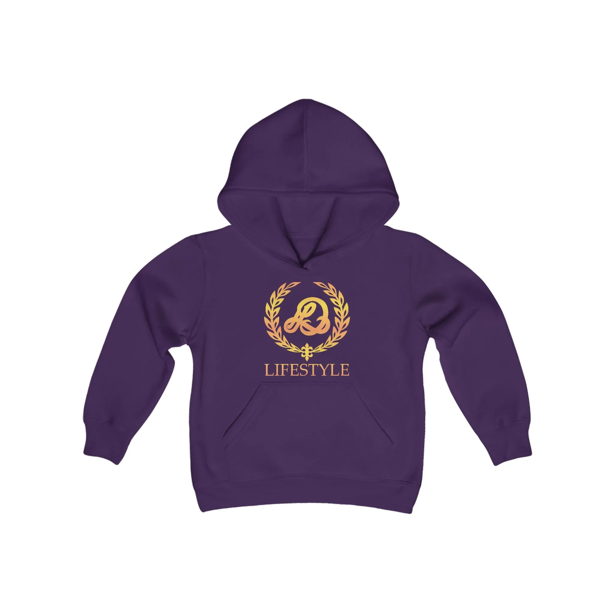 LD Lifestyle Youth Heavy Blend Hooded Sweatshirt
