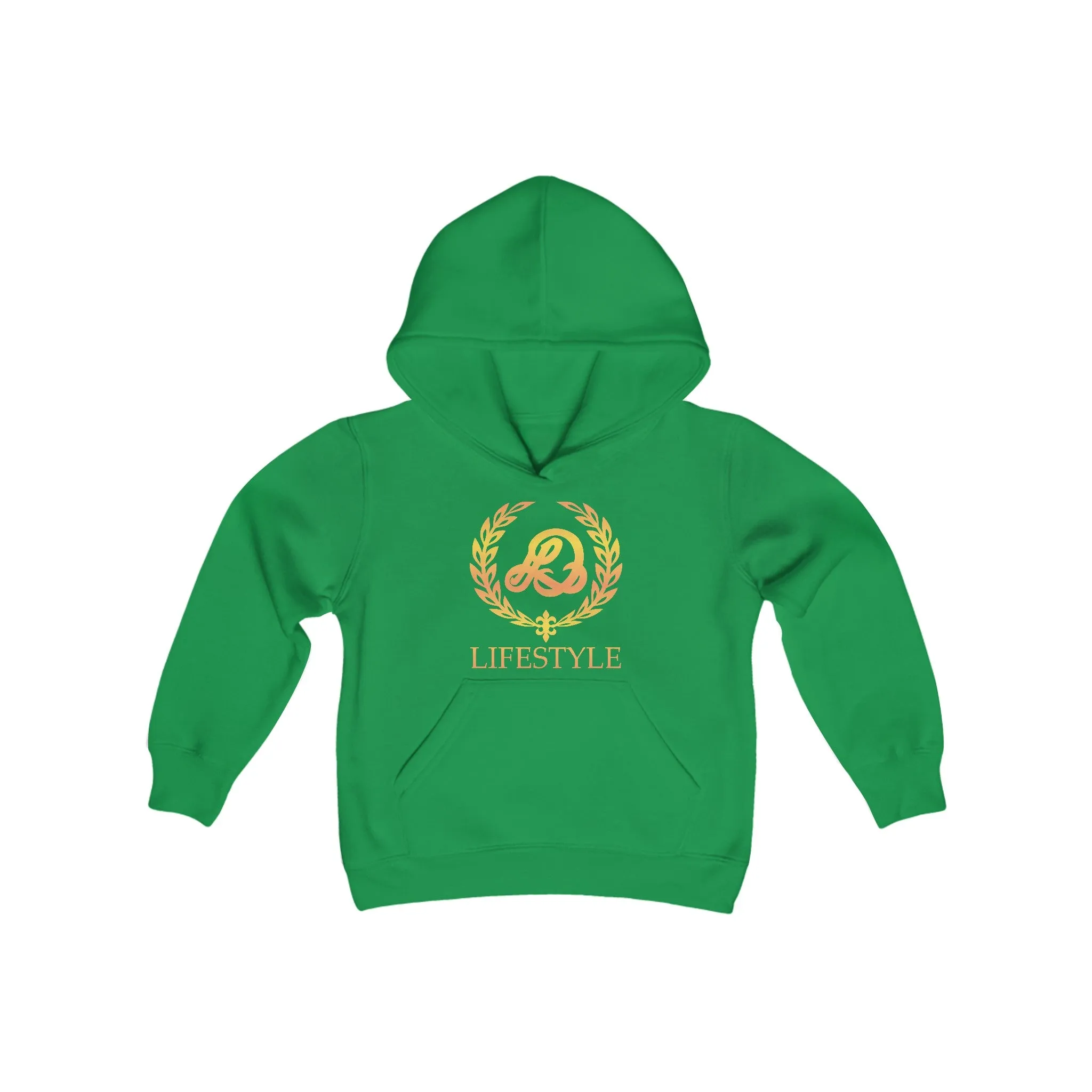 LD Lifestyle Youth Heavy Blend Hooded Sweatshirt