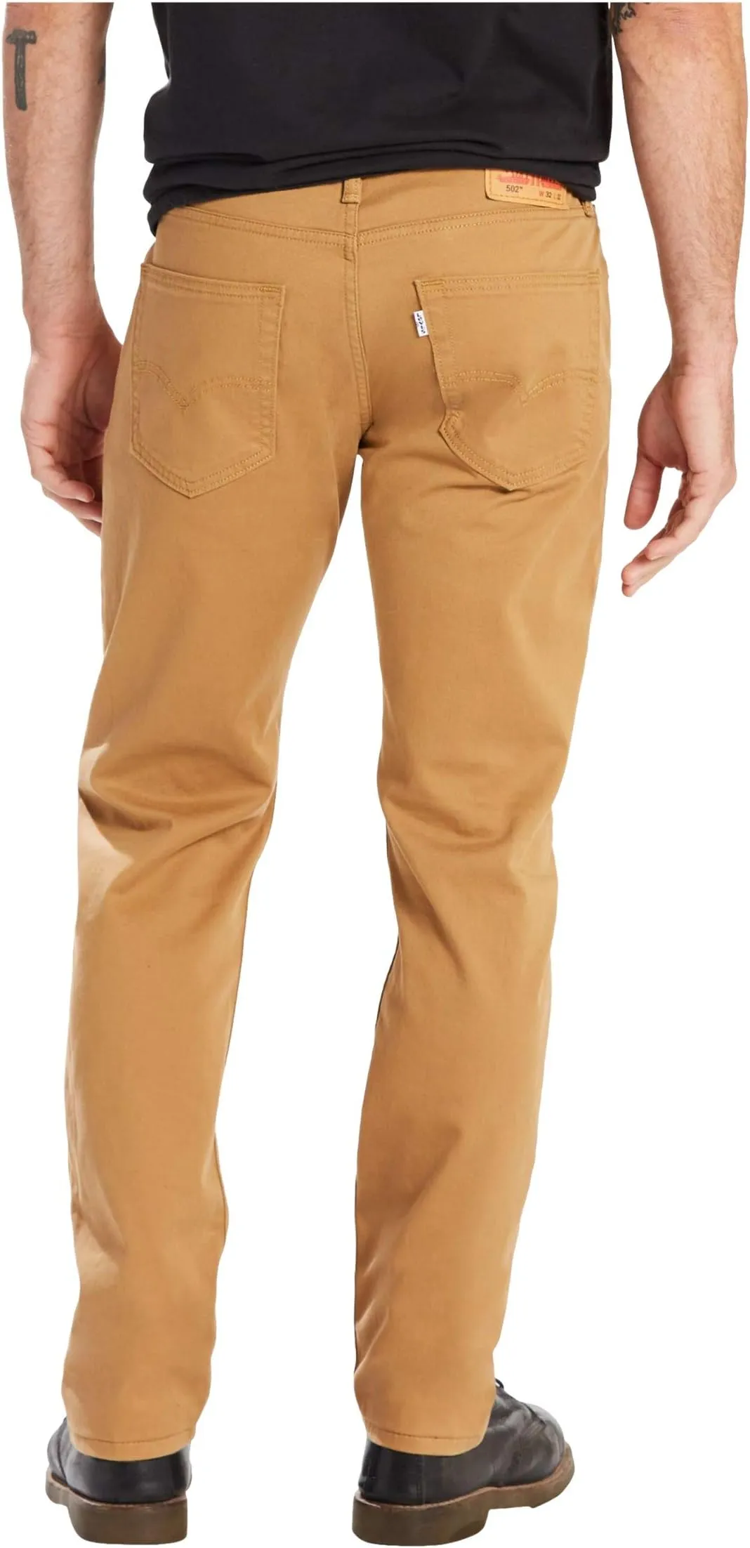 Levi's 502 Regular Taper Fit Jeans in Caraway Soft Washed Twill