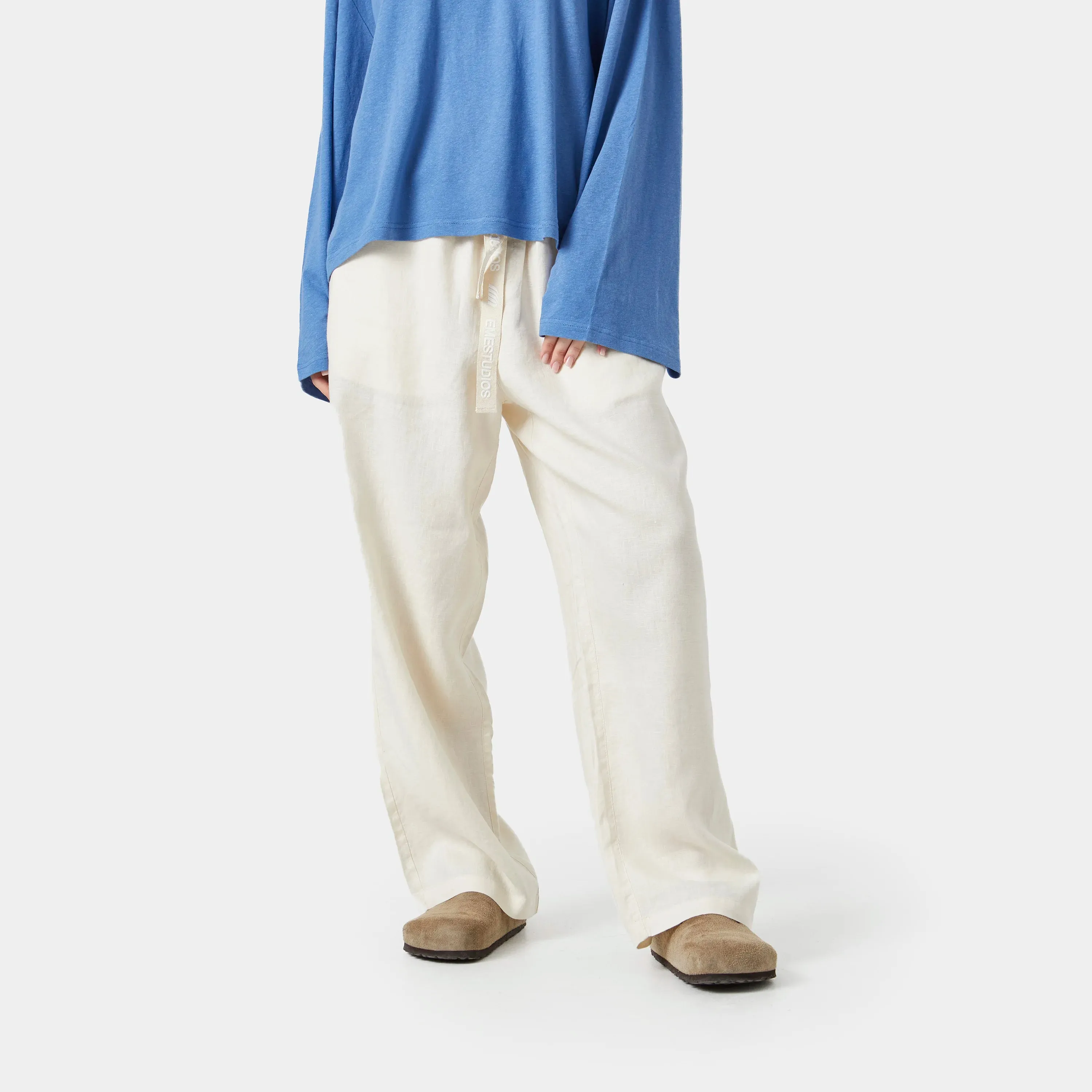 Linen Beige Pants