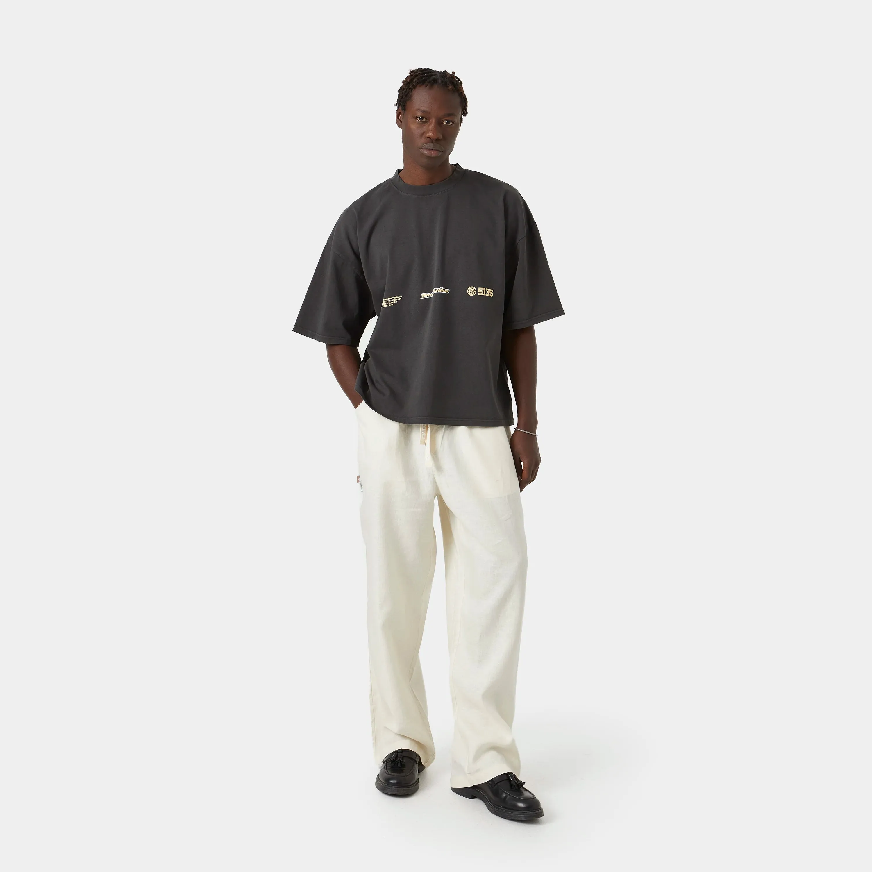 Linen Beige Pants