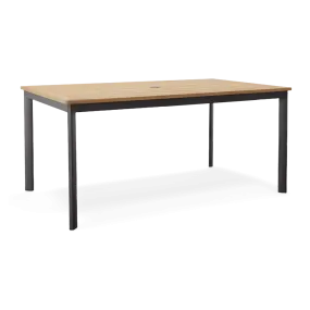 METZ 63" DINING TABLE, TEAK