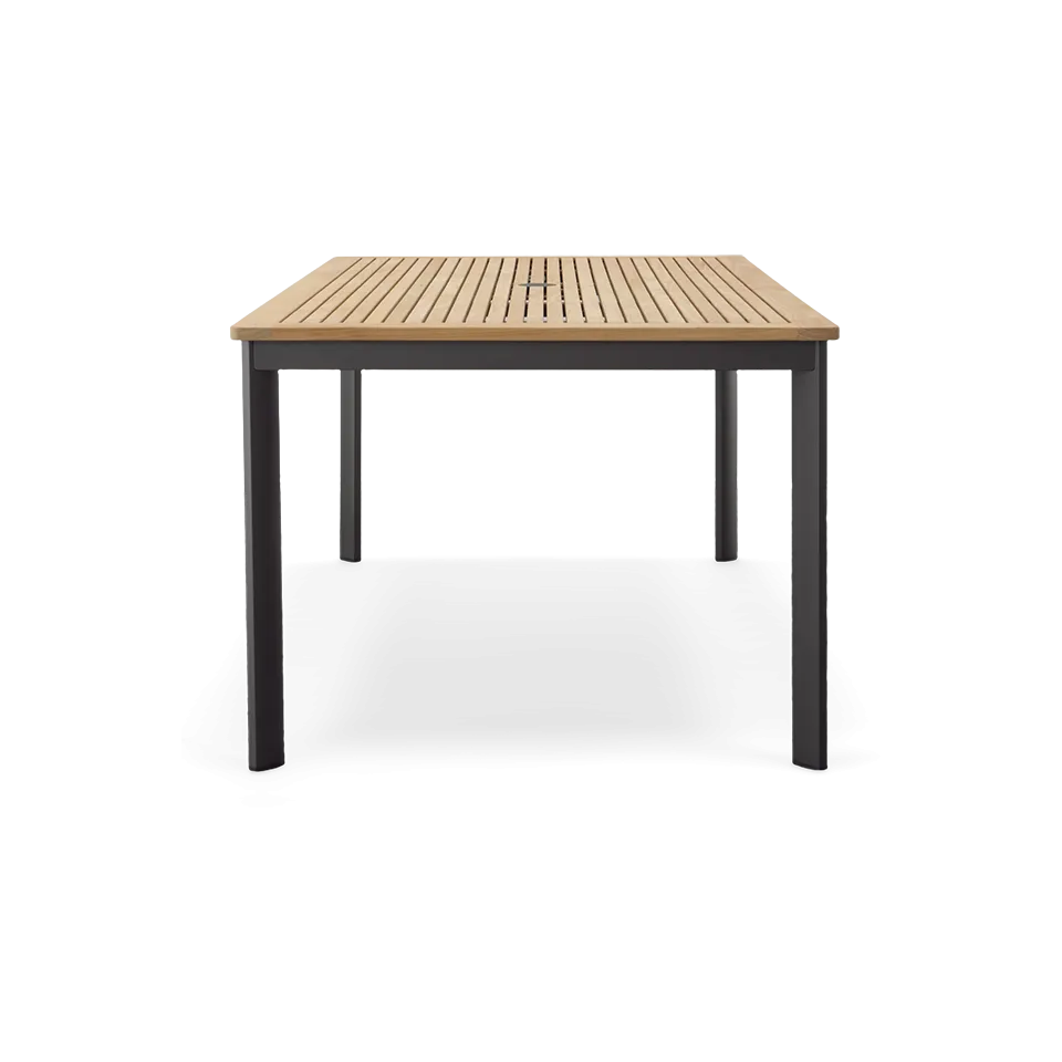 METZ 63" DINING TABLE, TEAK