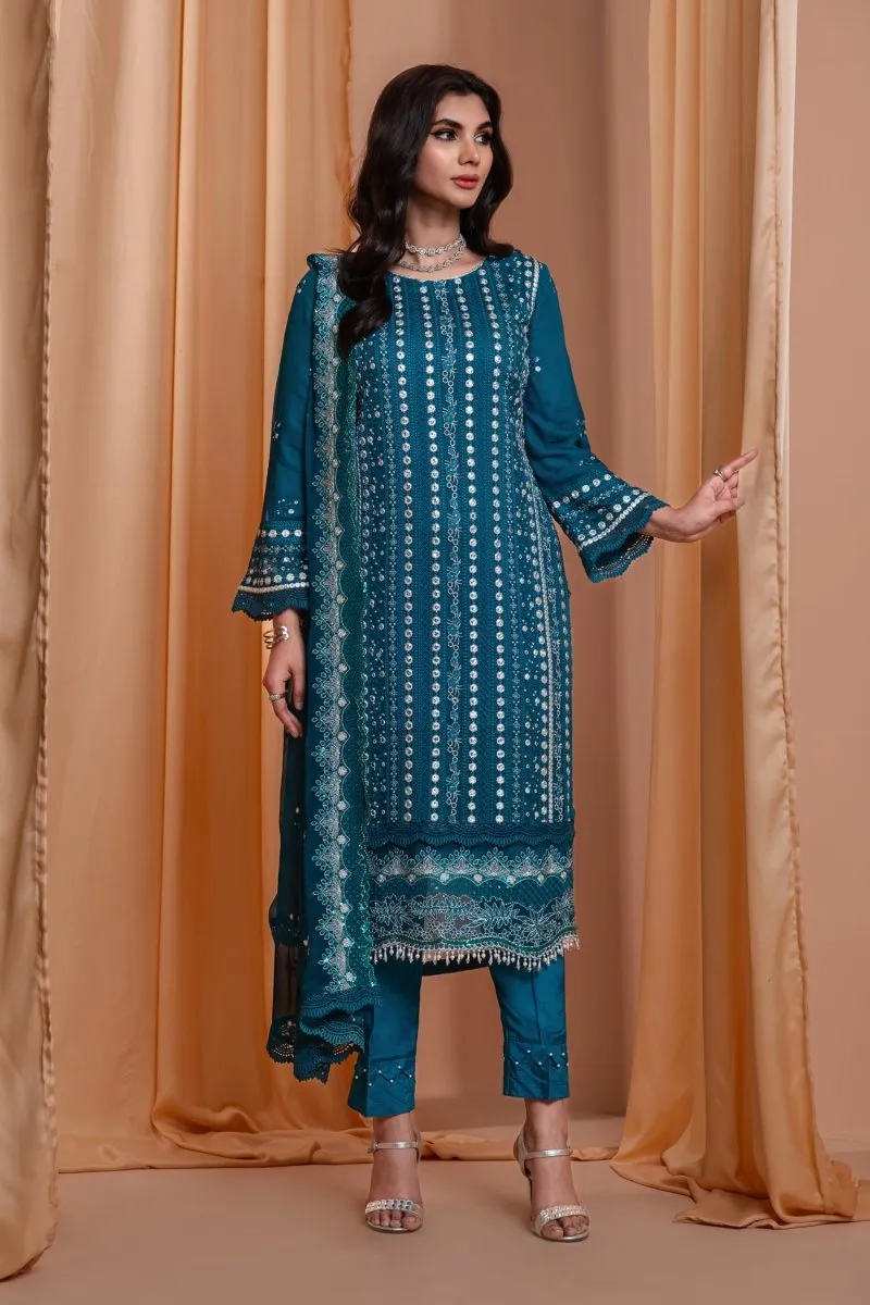 Mihrimah Festive Chiffon Pakistani Party Wear MIH66