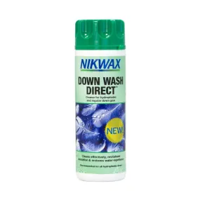 Nikwax Down Wash Direct - 300ml Premium Cleaner for Down-Filled Gear