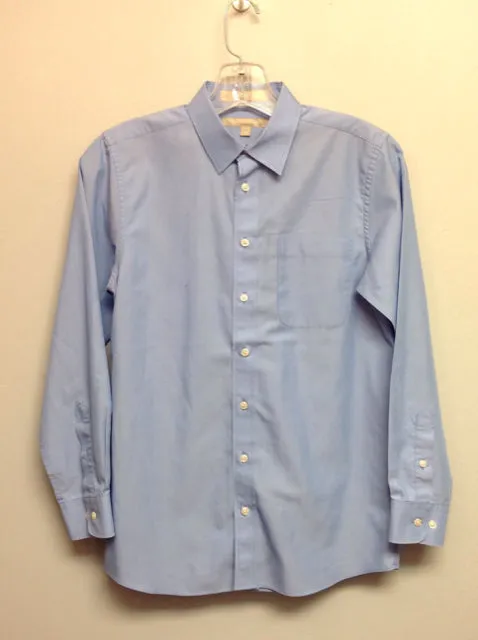 Nordstrom Size 14 Blue Cotton Big Boys Shirts & Polos
