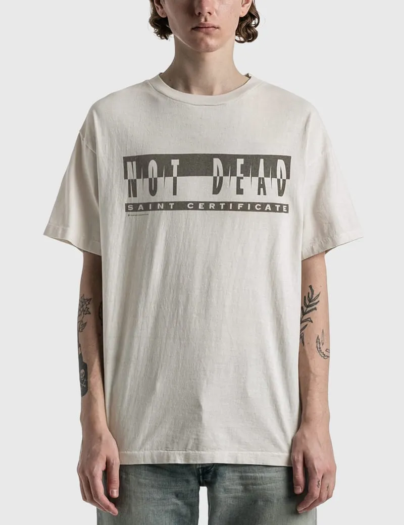 NOT DEAD SHORT SLEEVE T-SHIRT