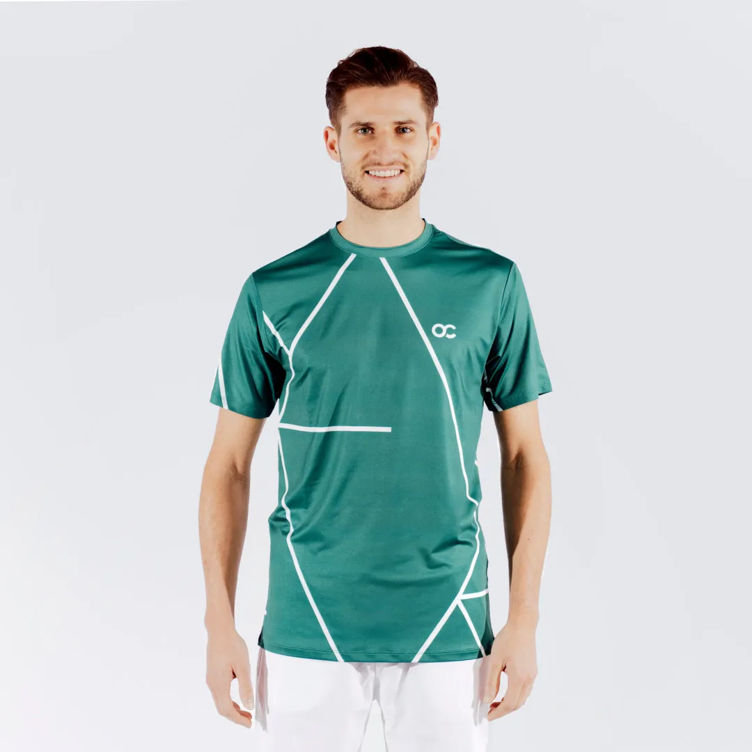 OC Performance Tee Gravel 1 | Green
