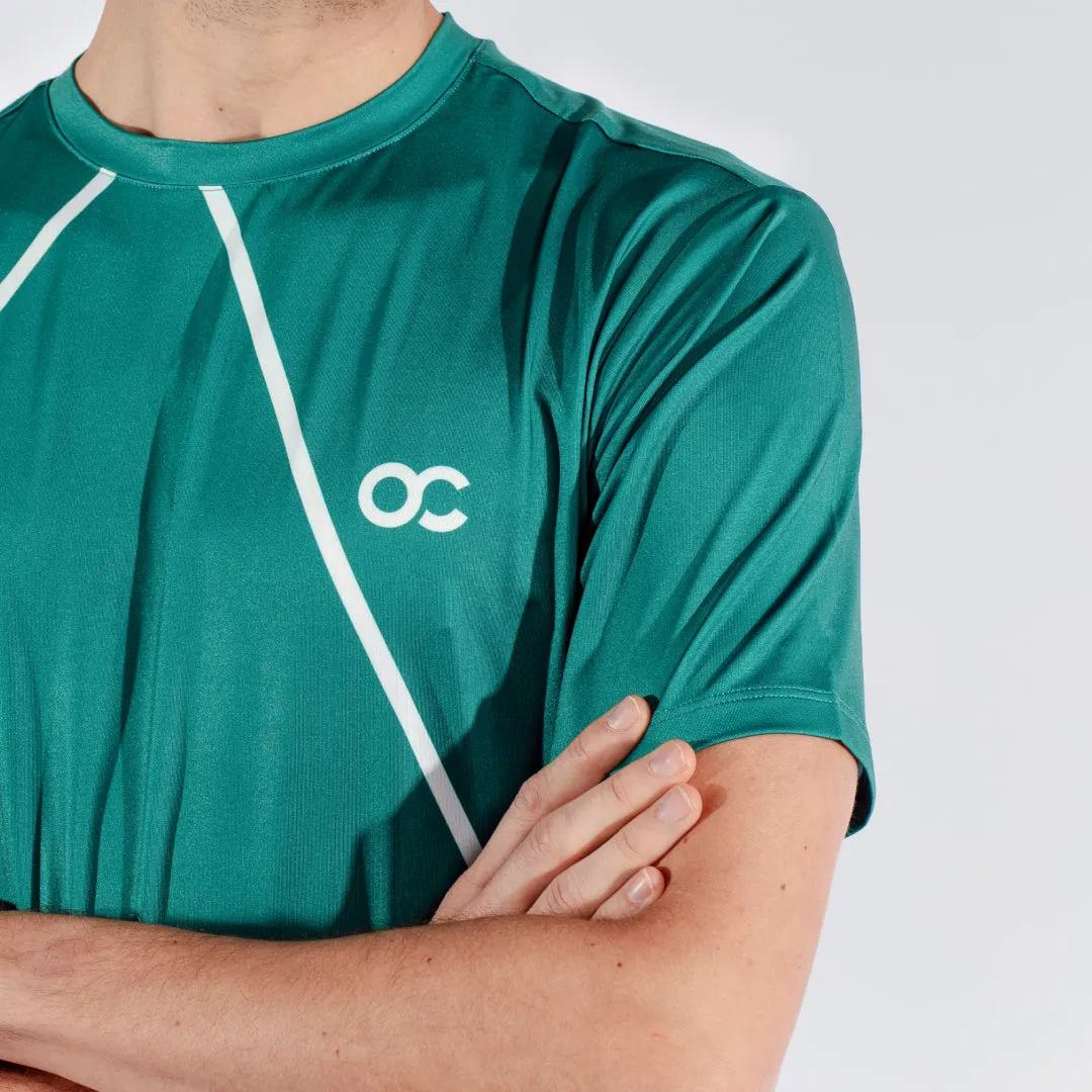 OC Performance Tee Gravel 1 | Green