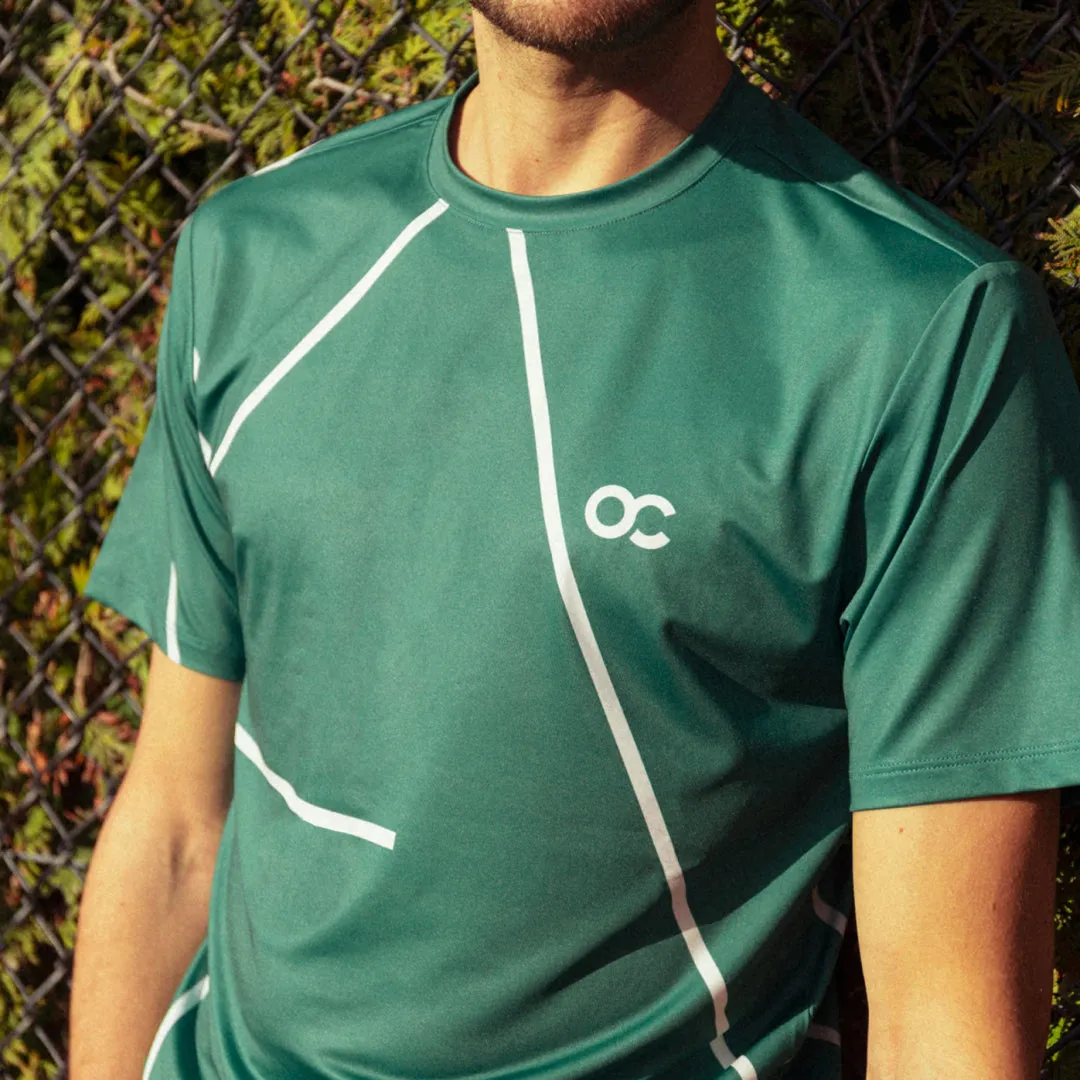 OC Performance Tee Gravel 1 | Green