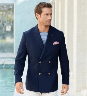 Patrick James Double-Breasted Soft Coat