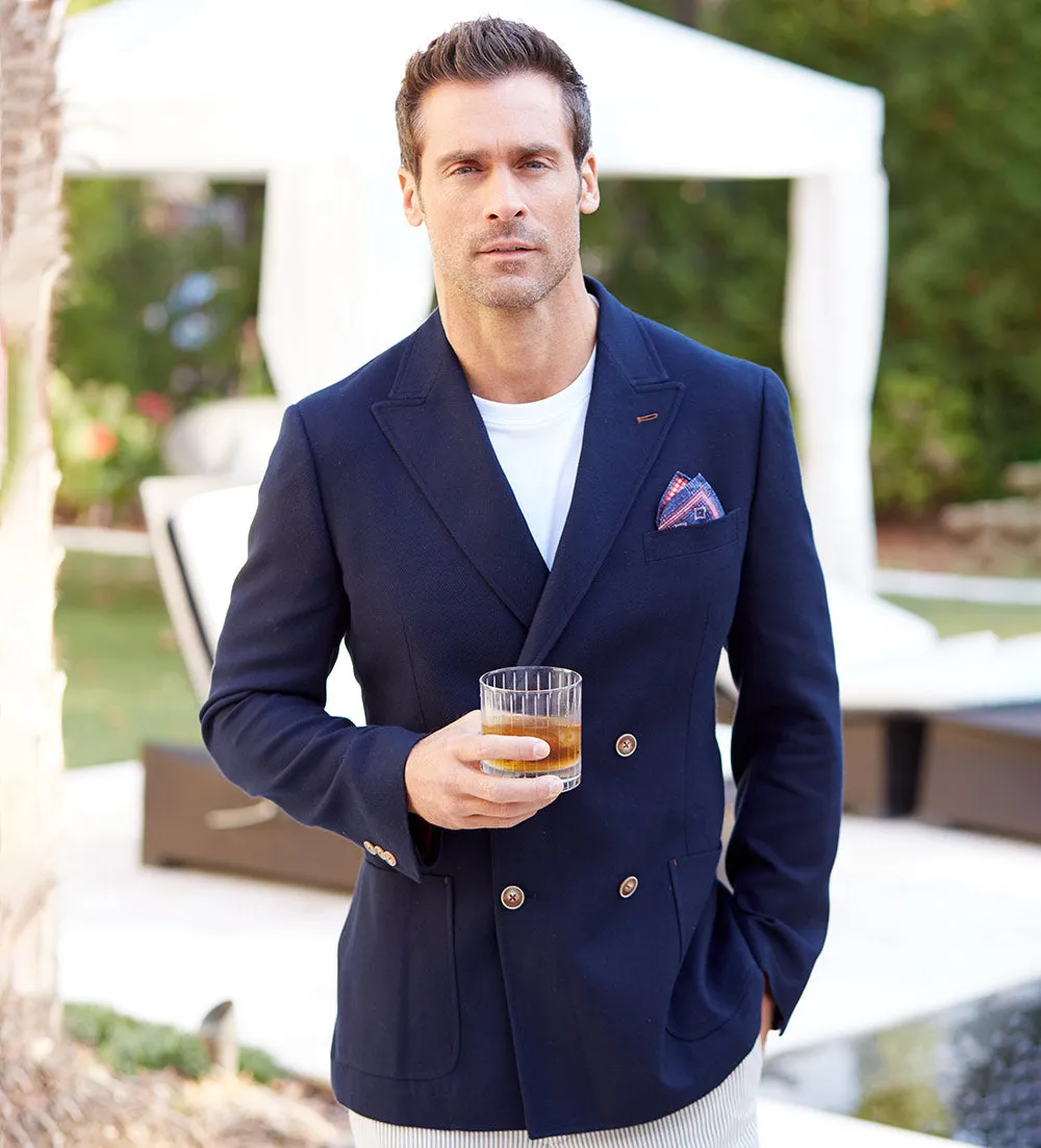 Patrick James Double-Breasted Soft Coat
