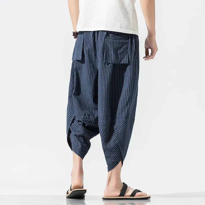 Pineda - Summerweight Cotton-Linen Pants