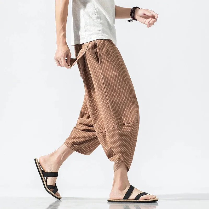 Pineda - Summerweight Cotton-Linen Pants