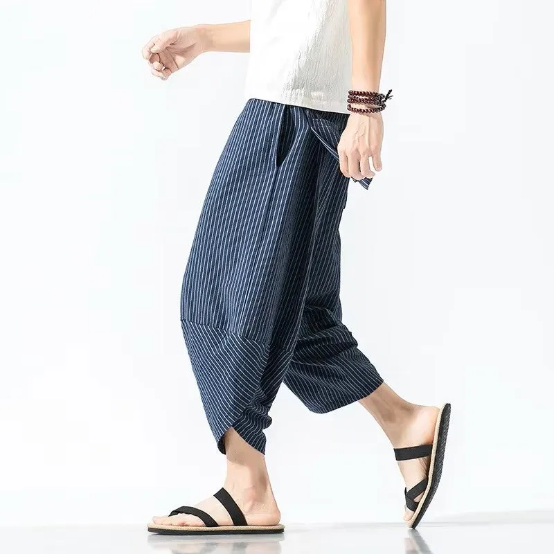Pineda - Summerweight Cotton-Linen Pants