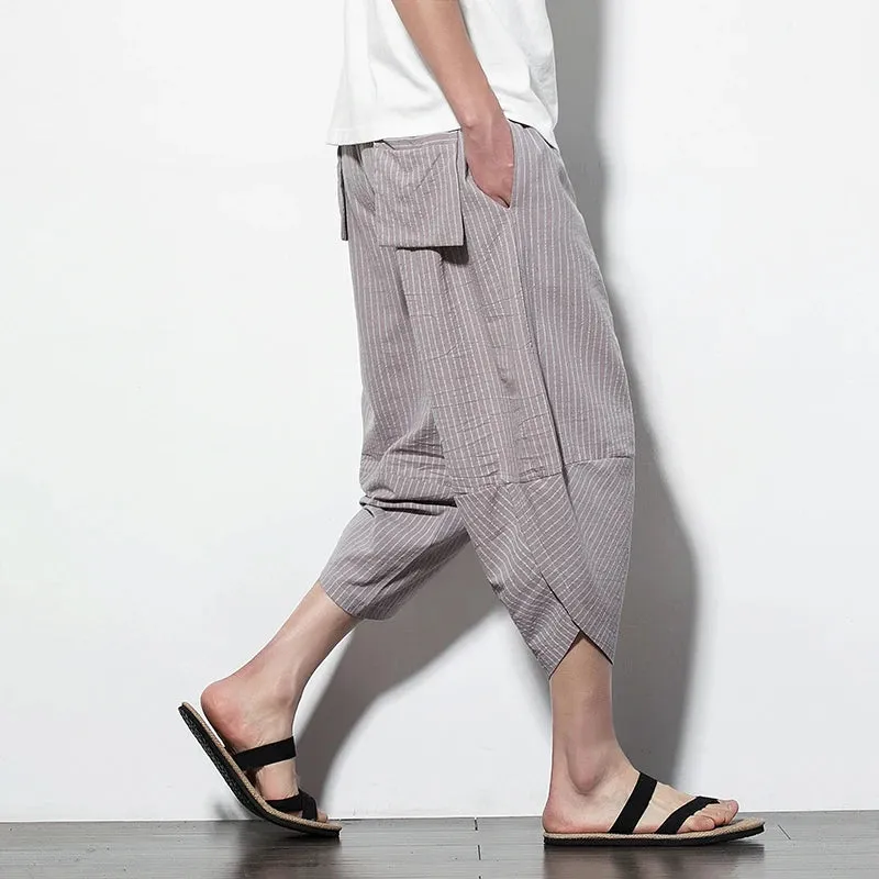 Pineda - Summerweight Cotton-Linen Pants