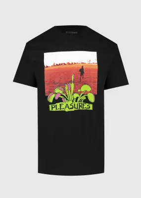 PLEASURES: TRAPPED TEE [BLACK]