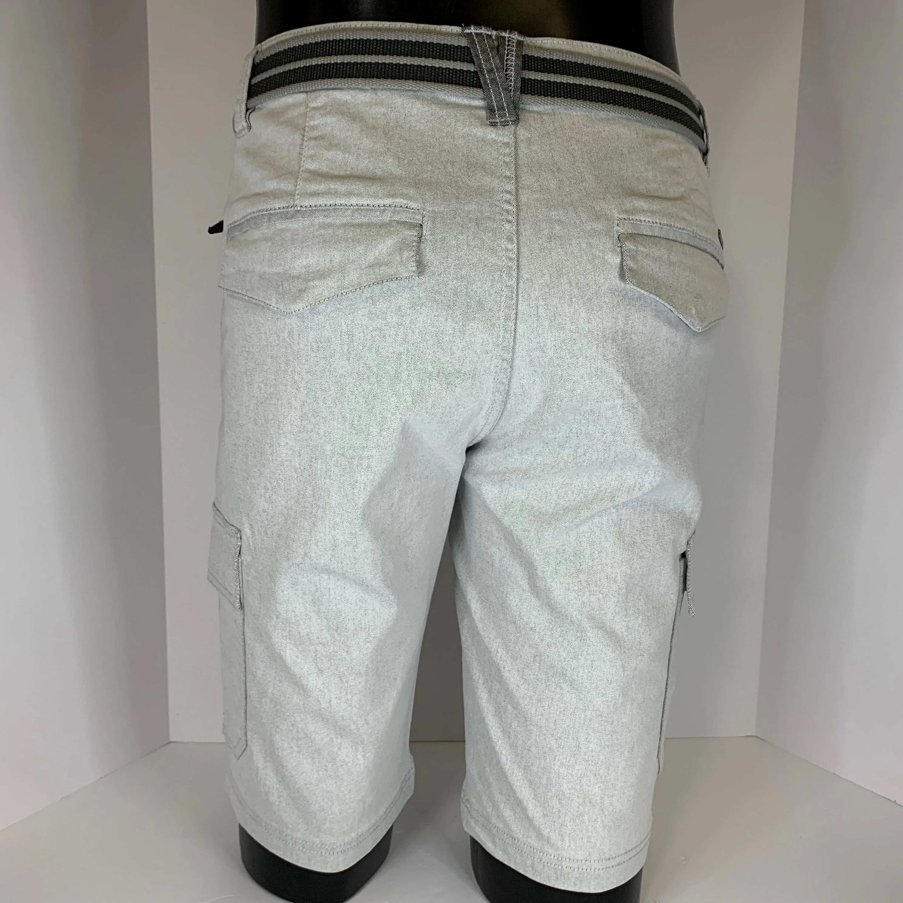 POINT ZERO STRETCH 2-TONE HYBRID CARGO SHORT