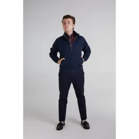 Real Hoxton - Men's Dark Navy - Harrington Jacket