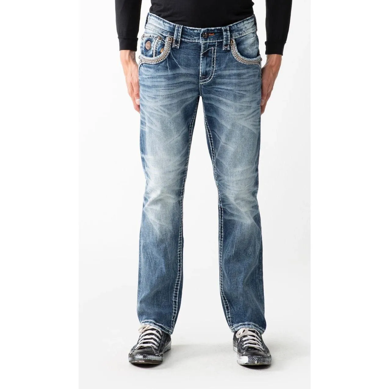 Rock Revival Herren Jeans Alpine Straight