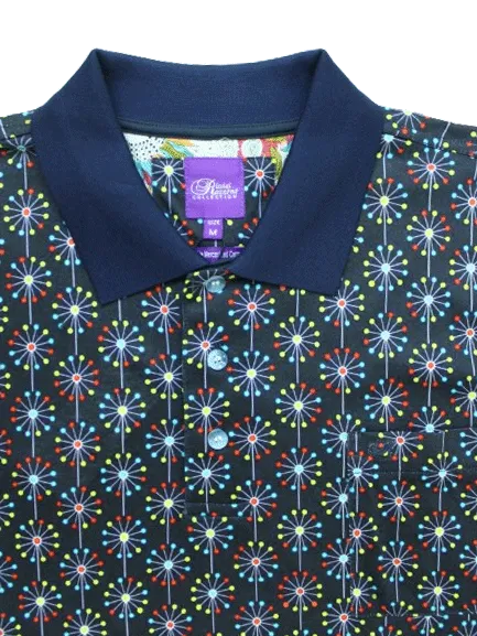Rossini Navy Golfer Double Mercerised