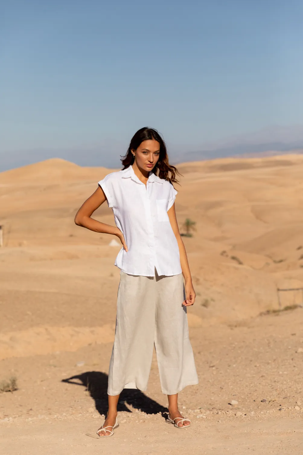SALE Wide Leg Safari Pant