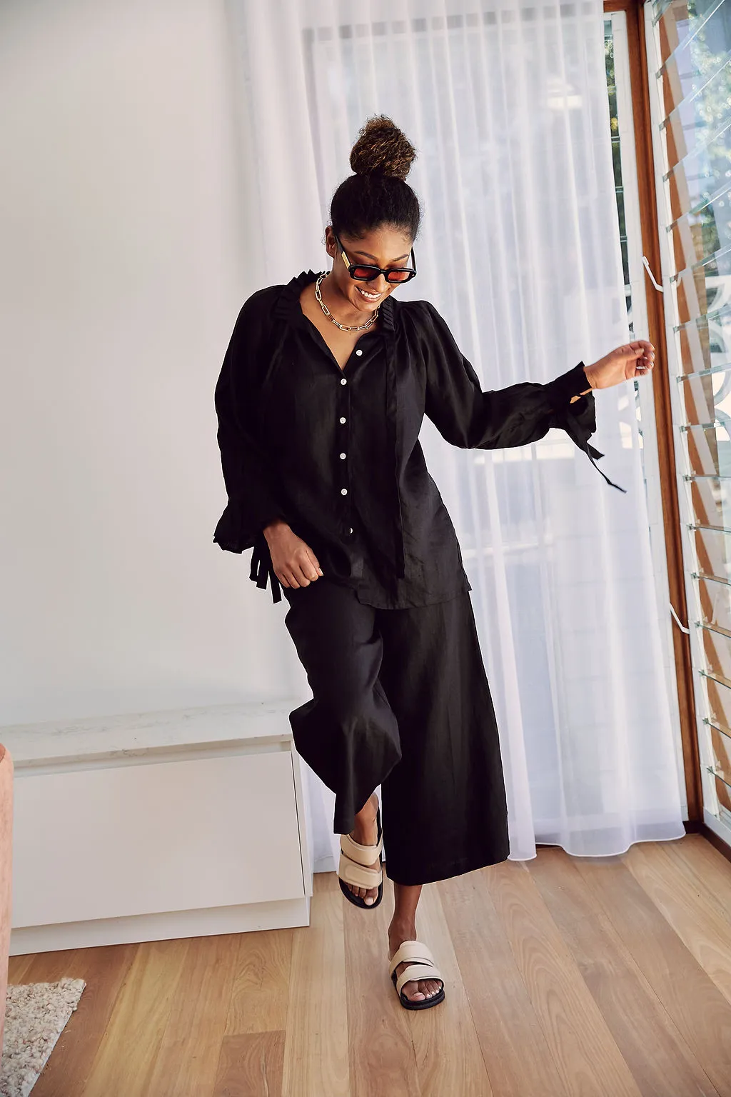 SALE Wide Leg Safari Pant