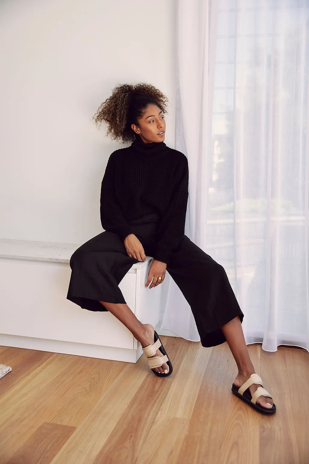 SALE Wide Leg Safari Pant