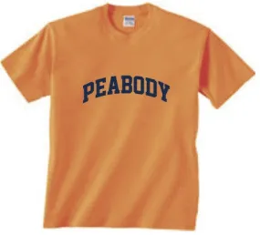 Short Sleeve T-Shirt <br>NEON ORANGE w/ NAVY INK