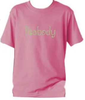 Short Sleeve T-Shirt <br>NEON PINK w/ LIME INK