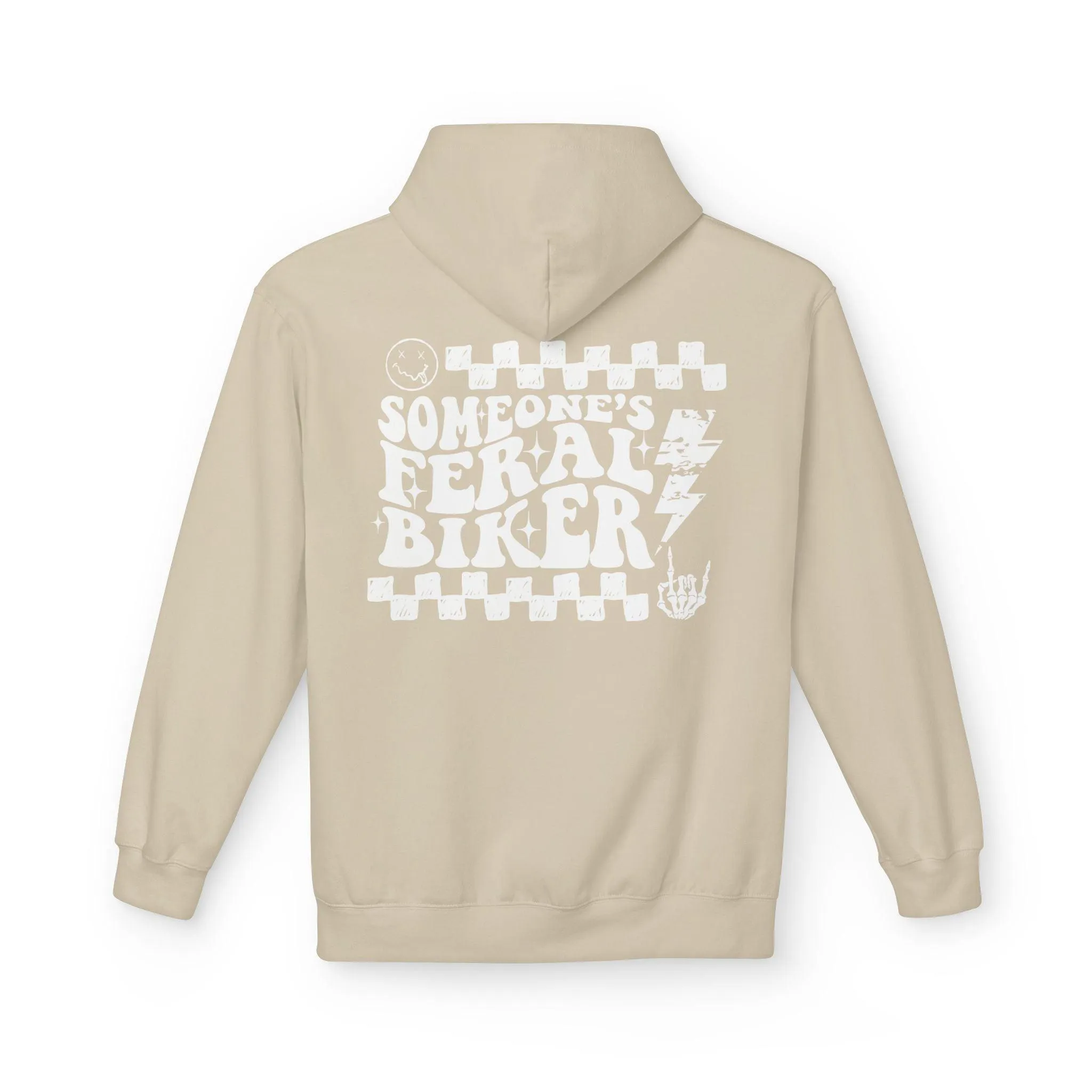 Someone's Feral Biker Hoodie