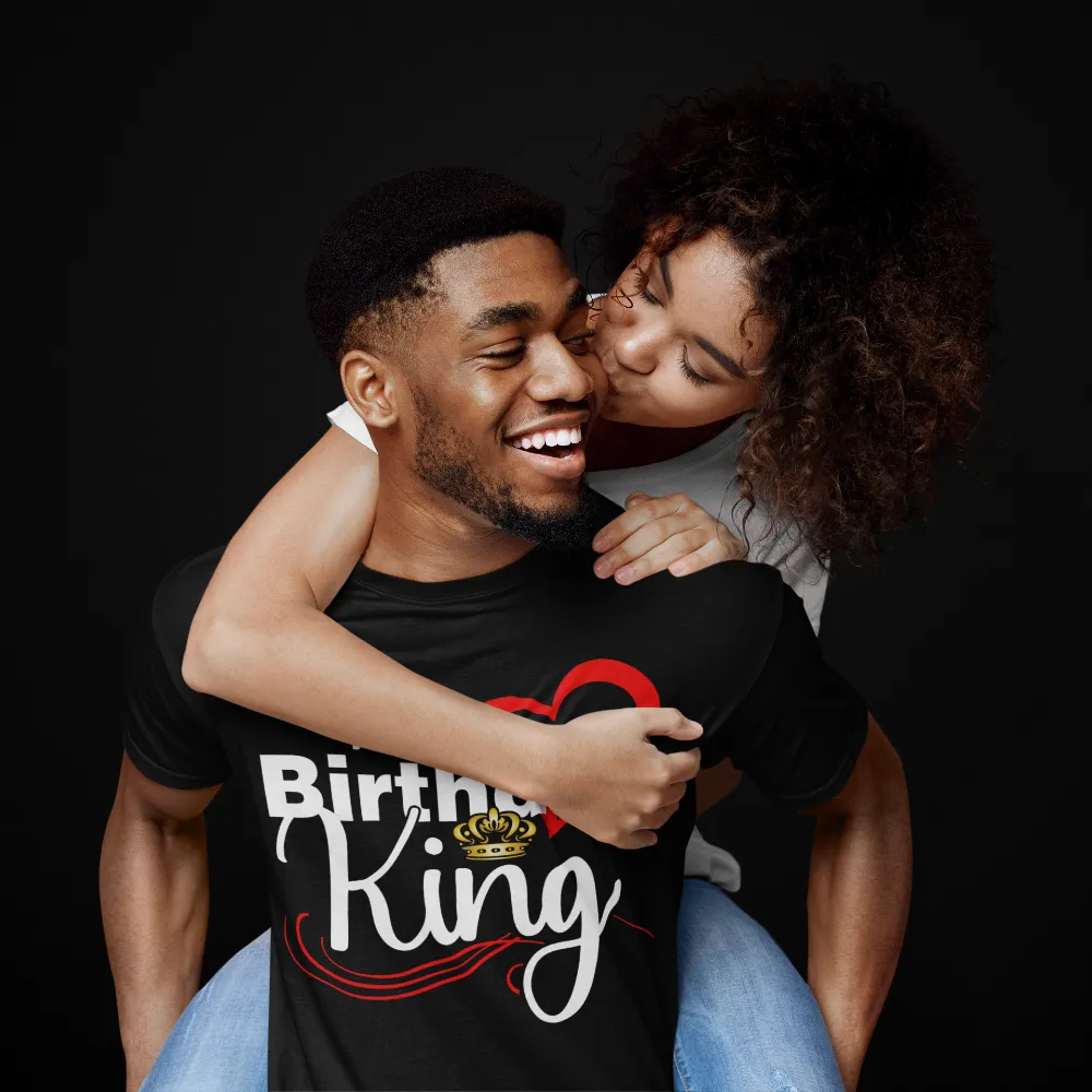The Birthday King shirt - It's My King's Birthday Couple's Shirt Set