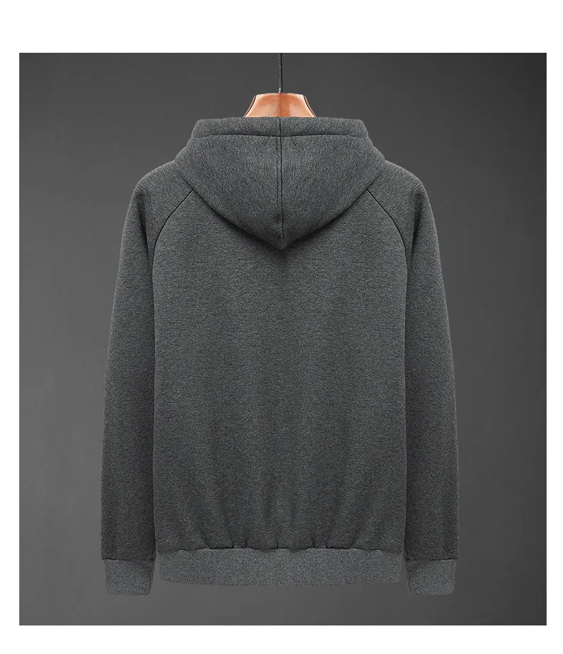 Thick Winter Jacket Hoodie for Men up to 6XL