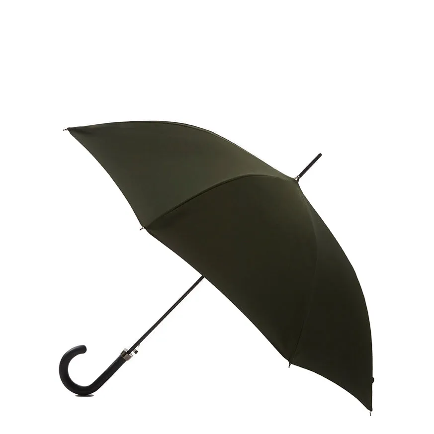 Traditional Full Length Umbrella - Forest Green
