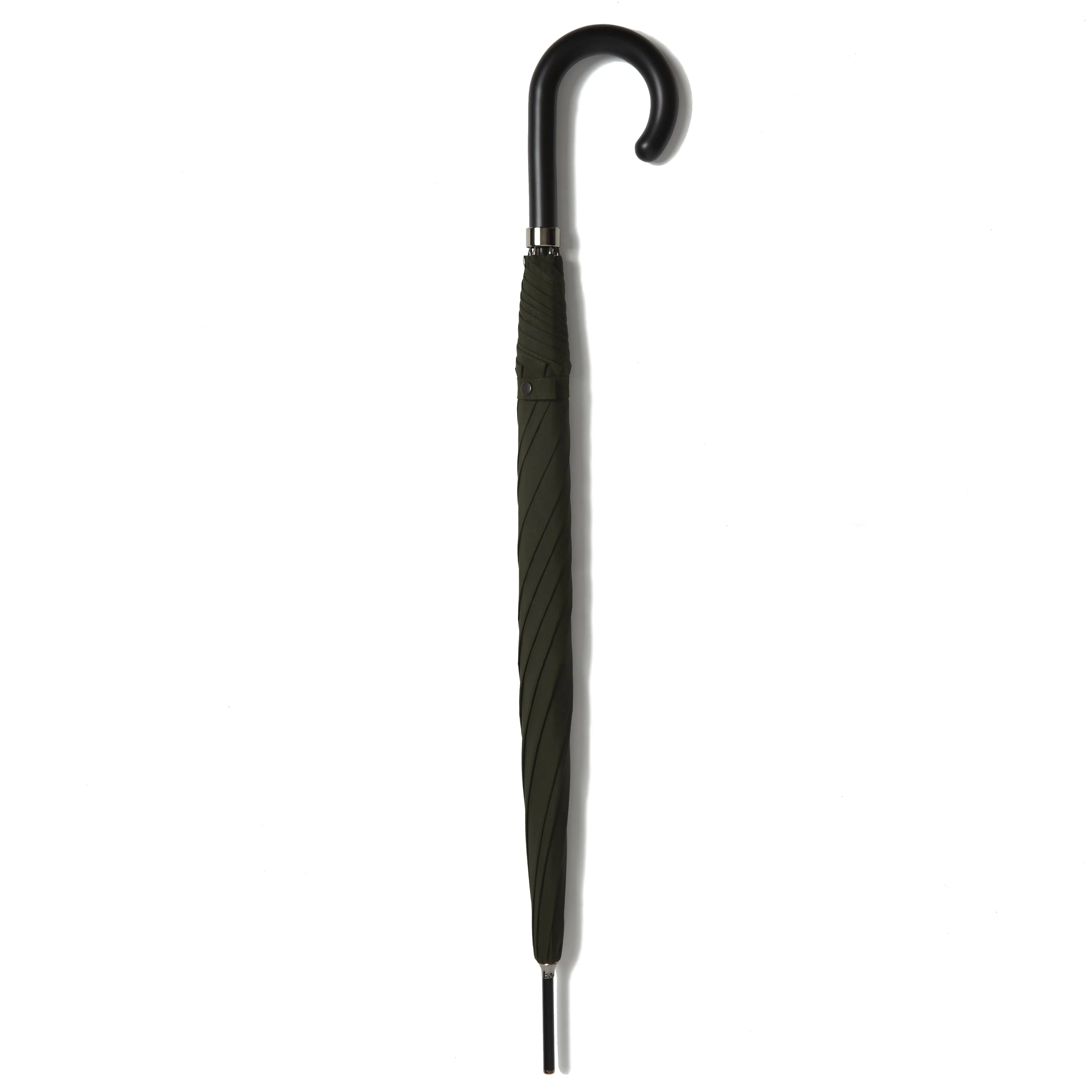 Traditional Full Length Umbrella - Forest Green