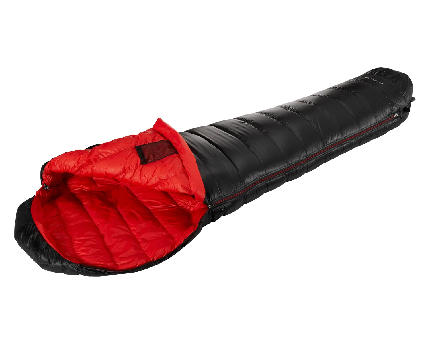 V.I.B 250 (RIGHT ZIP) - Black/Fiery Red