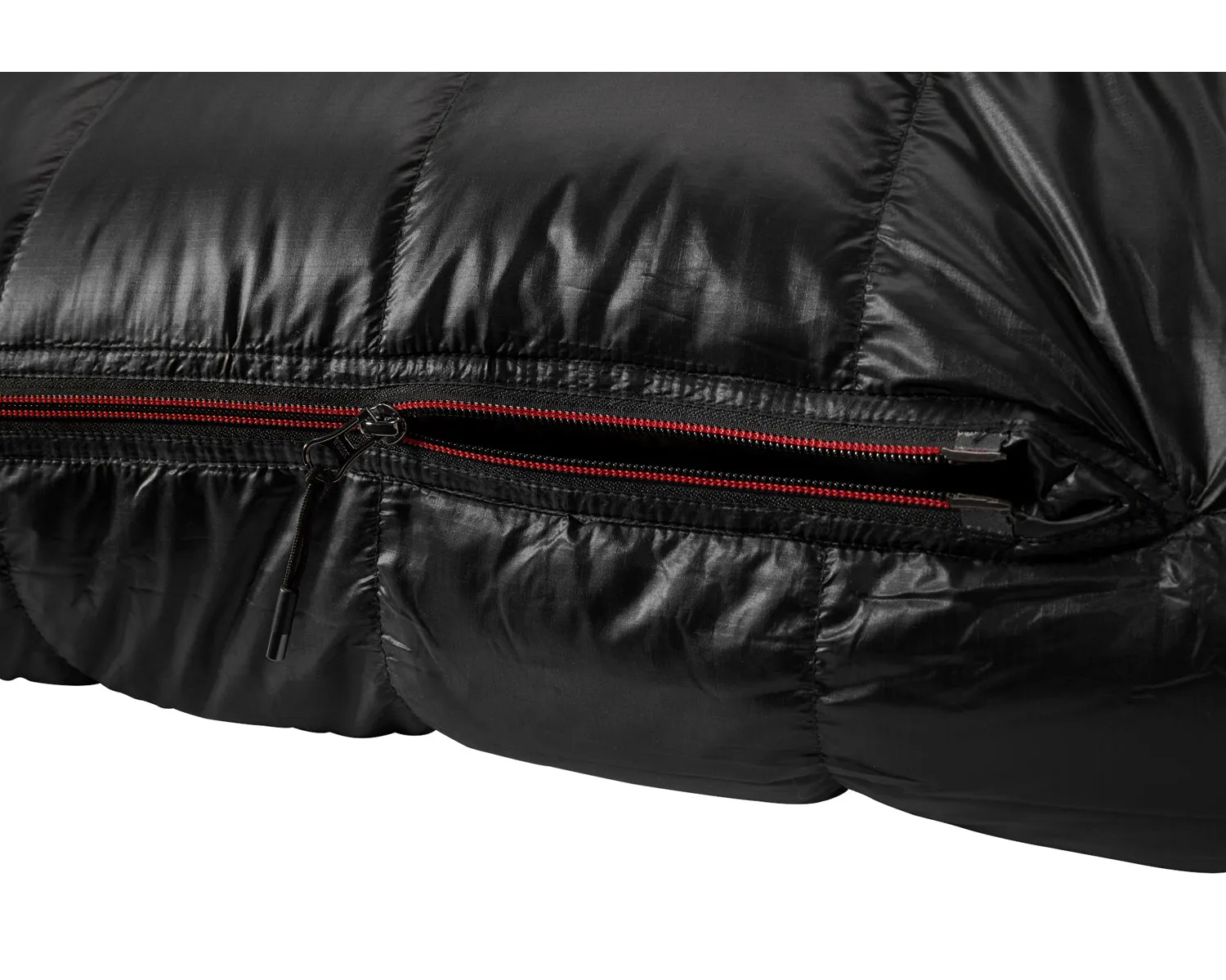 V.I.B 250 (RIGHT ZIP) - Black/Fiery Red