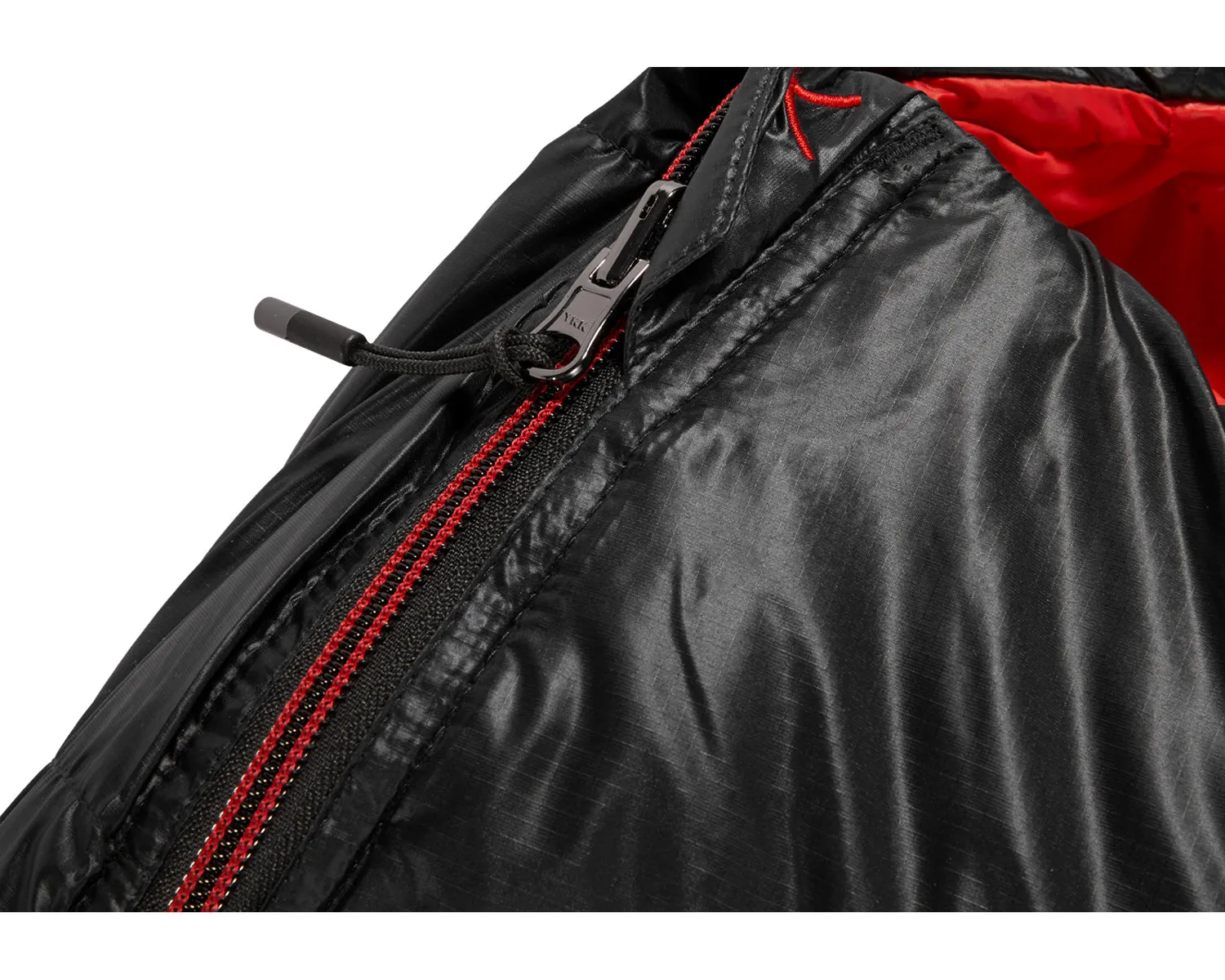 V.I.B 250 (RIGHT ZIP) - Black/Fiery Red