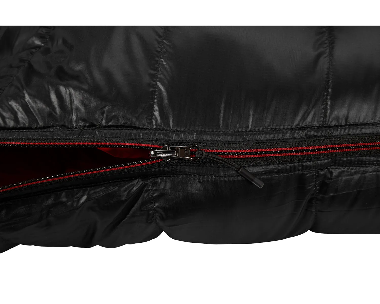 V.I.B 250 (RIGHT ZIP) - Black/Fiery Red