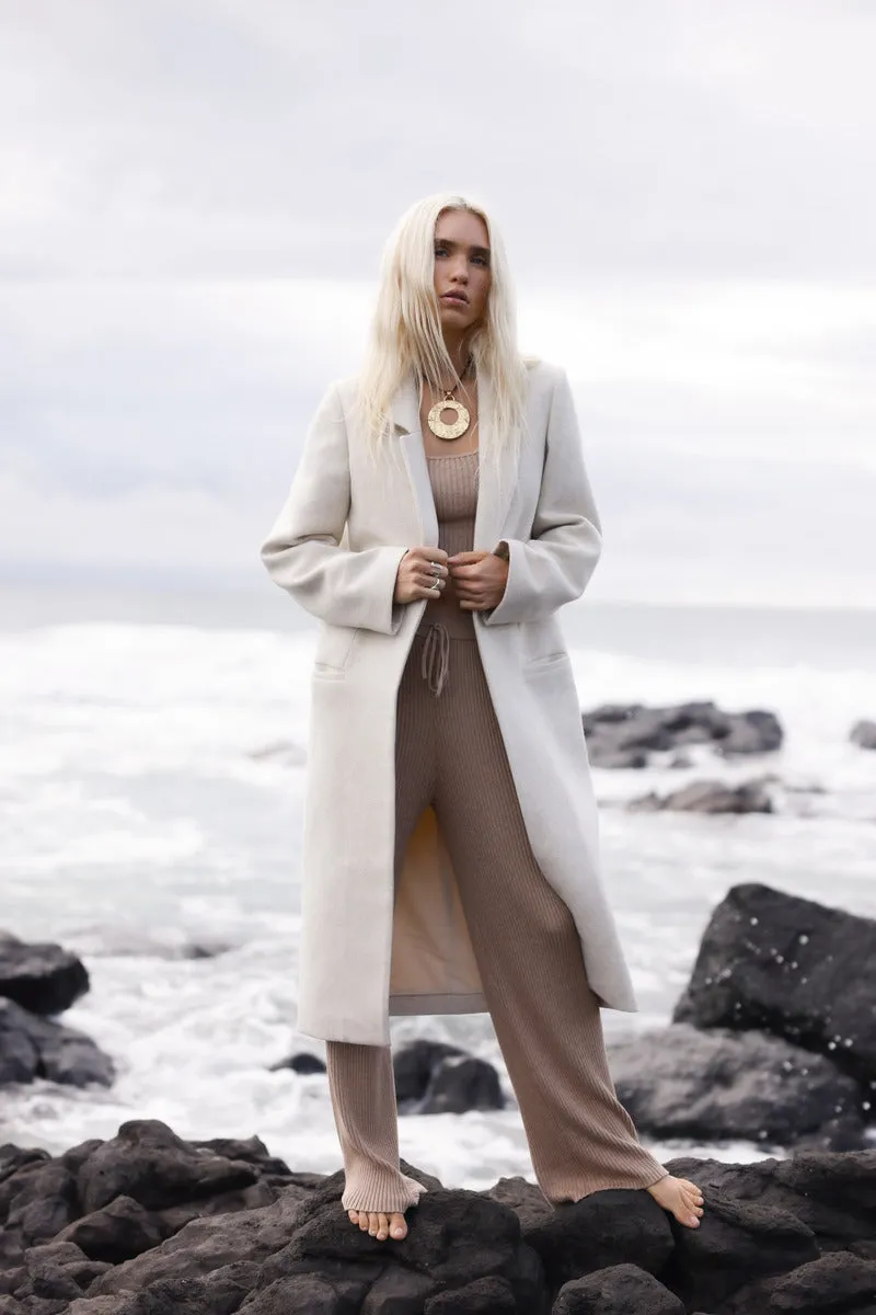 WHISPERS FROM NATURE COAT - CREAM