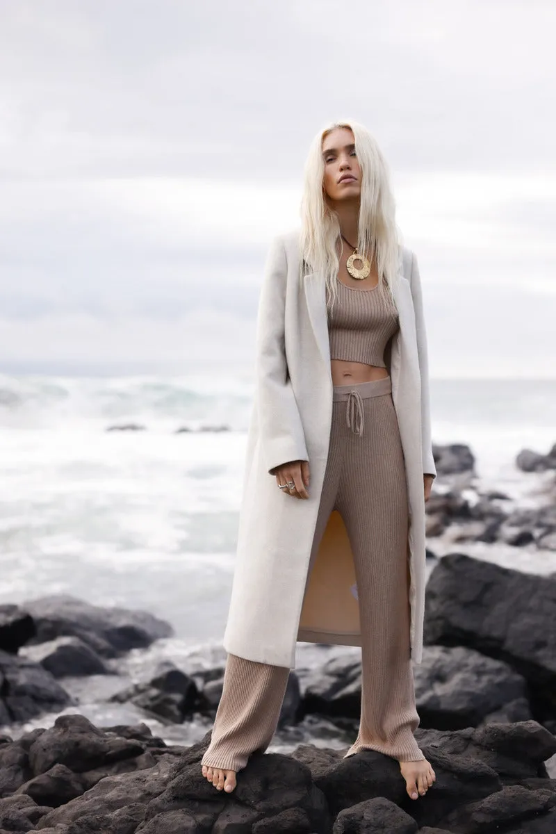 WHISPERS FROM NATURE COAT - CREAM