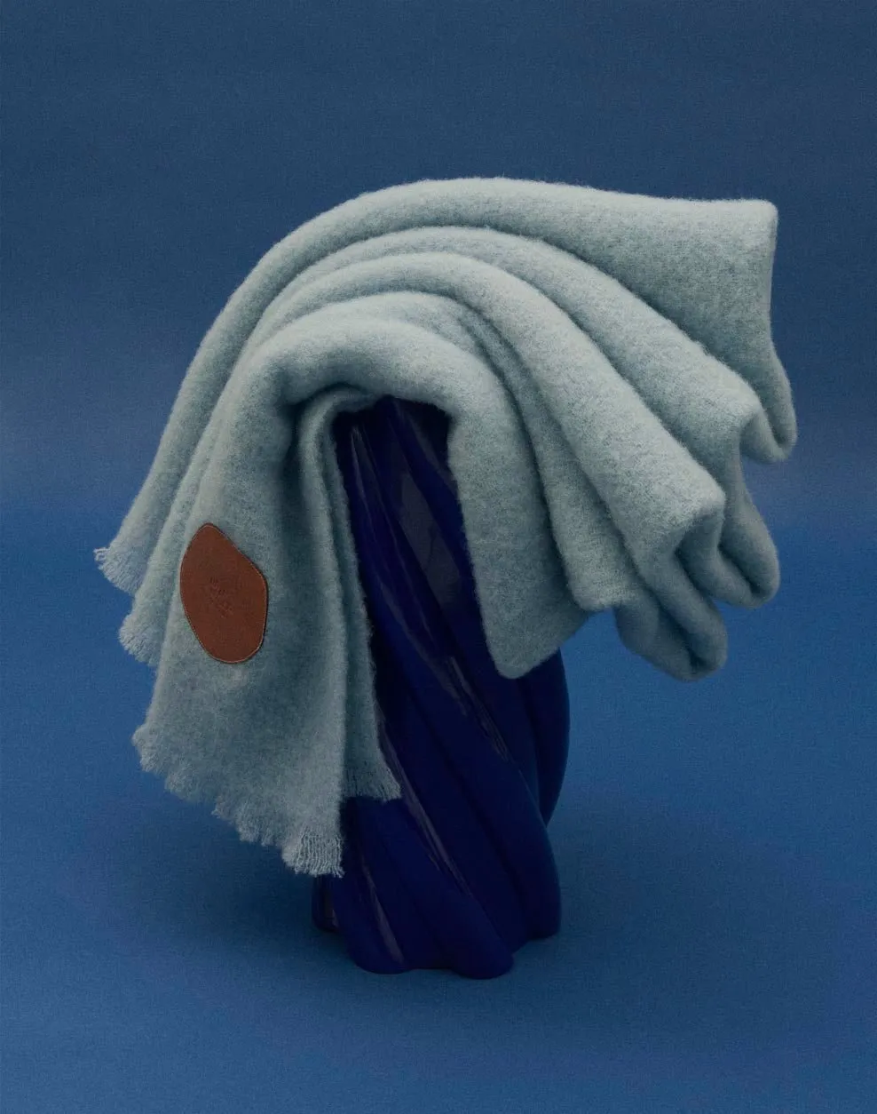 Wool Blanket Light Blue - 50% off